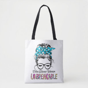 Celiac Disease Awareness Ribbon Support Gifts Tote Bag
