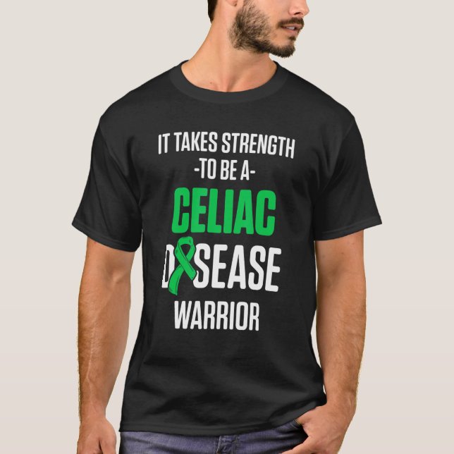 Celiac Disease Awareness Survivor Warrior  23 T-Shirt (Front)