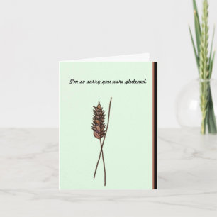 Celiac Disease Card
