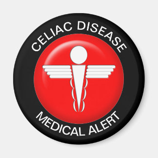 Celiac Disease Medical Alert Magnet