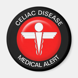 Celiac Disease Medical Alert Magnet