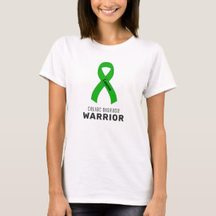 Celiac Disease Ribbon White T-Shirt
