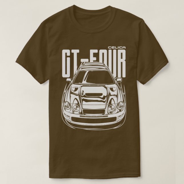 Celica GTFour (White Print)  T-Shirt (Design Front)