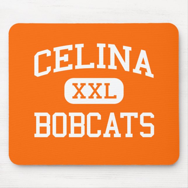 Celina - Bobcats - High School - Celina Texas Mouse Mat (Front)