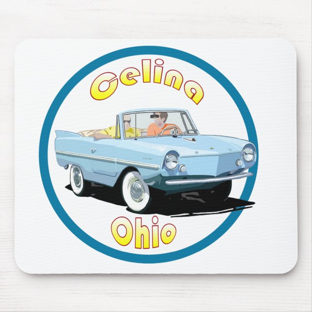 Celina Ohio Mouse Mat (Front)