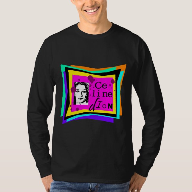 Celine Dion - pop art T-Shirt (Front)
