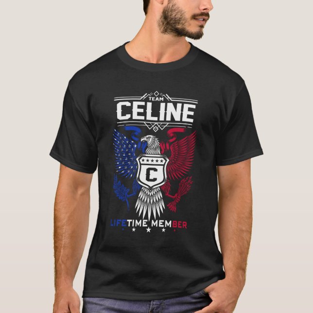 Celine Name T Shirt - Celine Eagle Lifetime Member (Front)