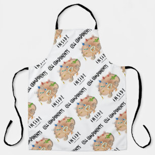 Cell Components Inside Biology Apron