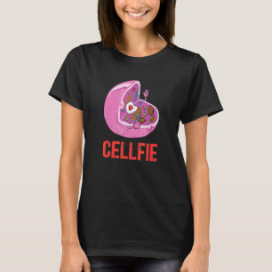 Cell Fie Cellfie Selfie Microbiology Chemistry St T-Shirt