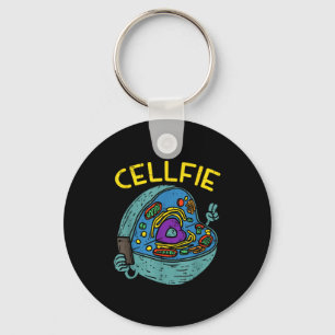 Cell Fie Funny Science Biology Teacher Key Ring