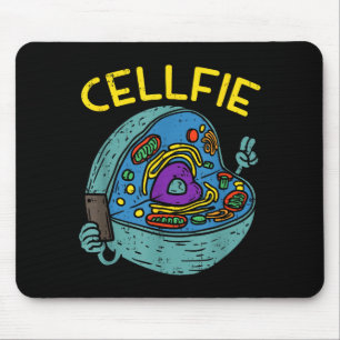 Cell Fie Funny Science Biology Teacher Mouse Mat
