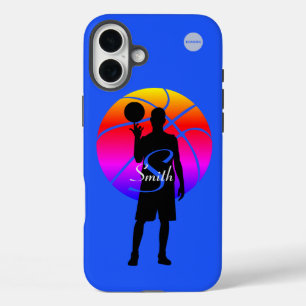 Cell Phone Case Basketball Player Graphic w Name