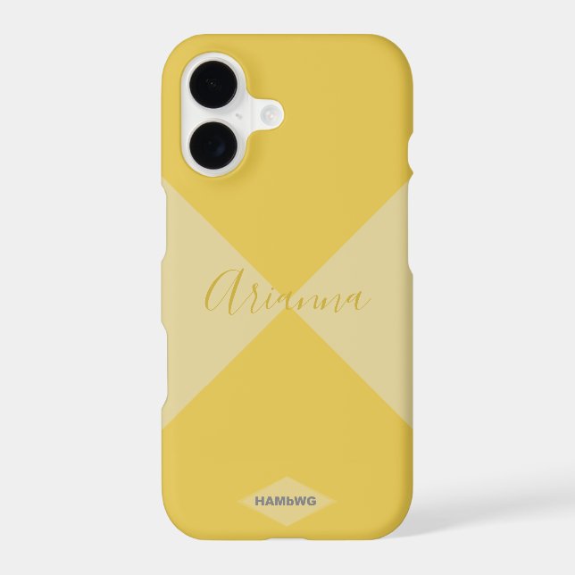 Cell Phone Case - HAMbyWG - Two Tone (Back)