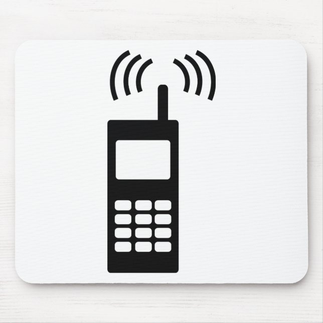 cell phone celly mobil handy mouse mat (Front)