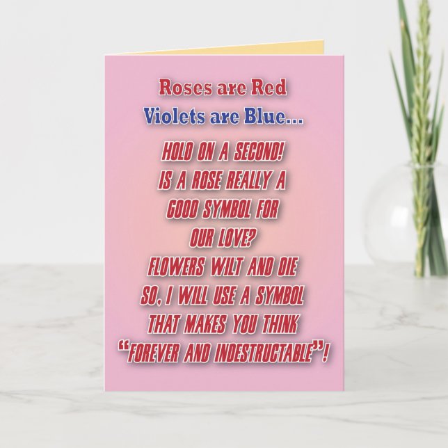 Cell Phone Valentine's Day Card (Front)