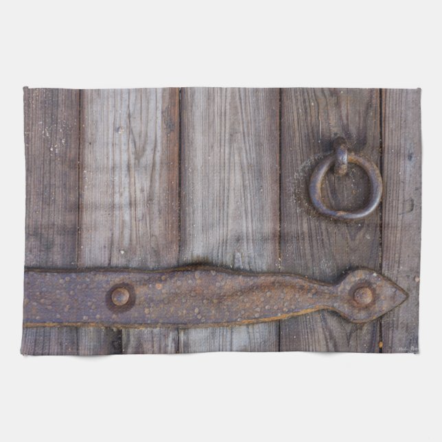 Cellar Door Handle Tea Towel (Horizontal)