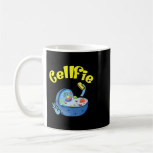 Cellfie Cell Biology Joke Selfie Biologist Gift Fu Coffee Mug