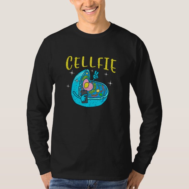 Cellfie Cell Selfie T-Shirt (Front)