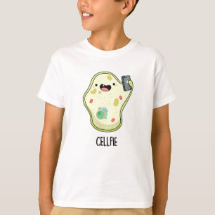 Cellfie Funny Biology Selfie Pun  T-Shirt