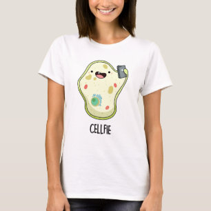 Cellfie Funny Biology Selfie Pun  T-Shirt