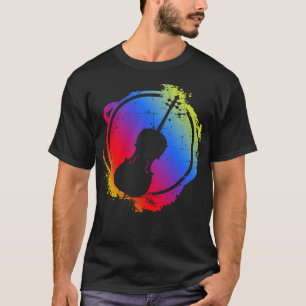 Cellist Gift Idea Cello Player Art 1 T-Shirt