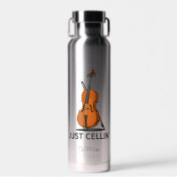 Cellist Performance Music Just Cellin Gag Custom