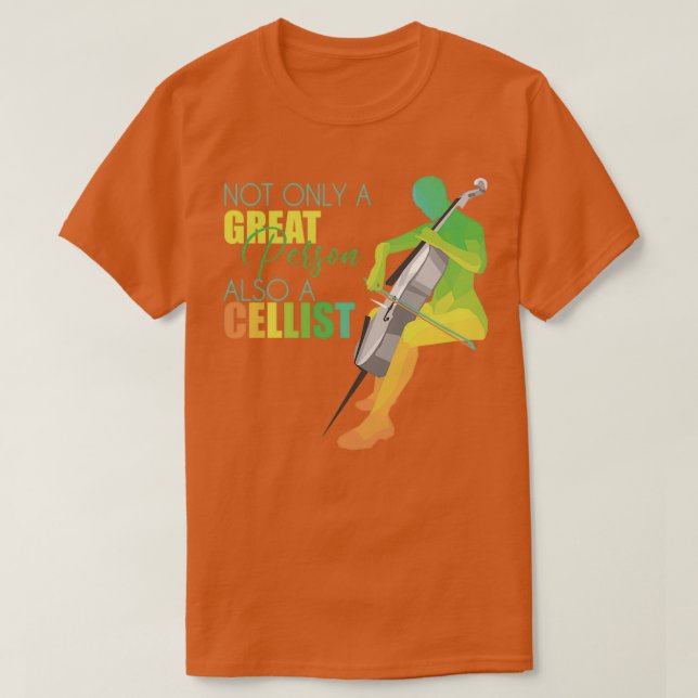 Cello 16 T-Shirt (Design Front)