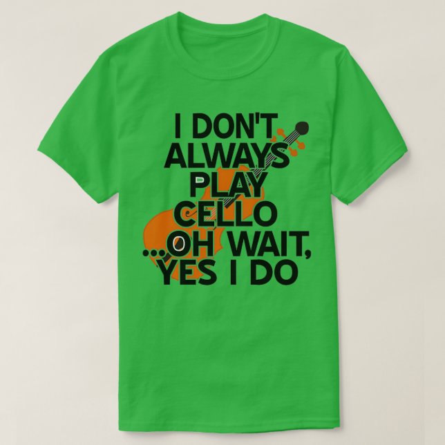 Cello 1 T-Shirt (Design Front)