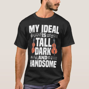Cello Bass Artistic Music Violin T-Shirt