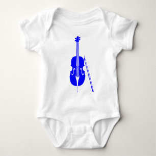 Cello - Blue Baby Bodysuit