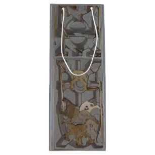 Cello Bridge Construction Photo Wine Gift Bag