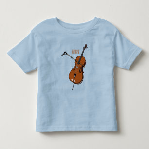 Cello cartoon illustration  toddler T-Shirt