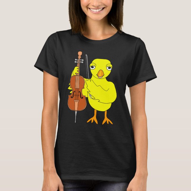 Cello Chick T-Shirt (Front)