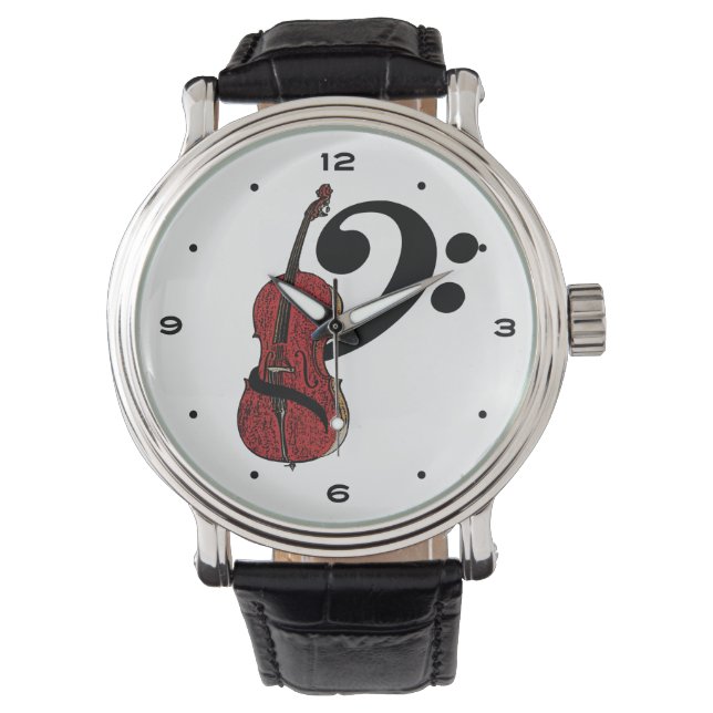 Cello Clef Watch (Front)