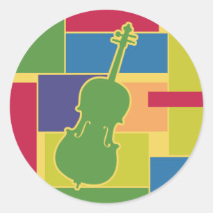 Cello Colorblocks Sticker