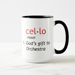 Cello Definition Mug