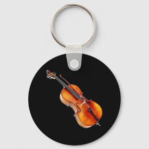 "Cello" design jewellery set Key Ring