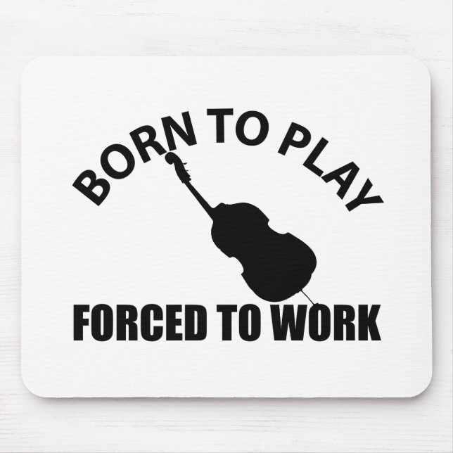 cello design mouse mat (Front)