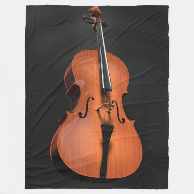 Cello Fleece Blanket (Front)