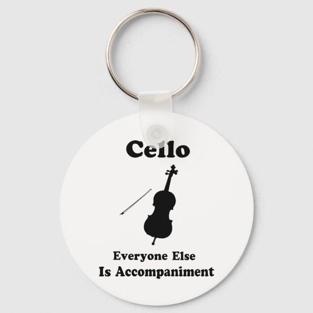 Cello Gift Key Ring (Front)