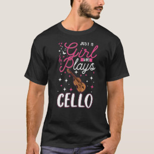 Cello Girl Cellist Cello Player 1 T-Shirt