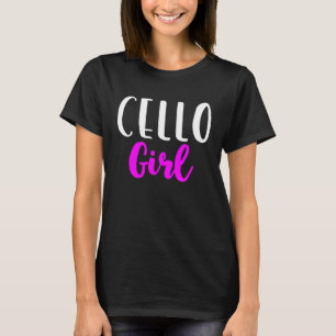 Cello Girl Player Women  Cute Cellist T-Shirt