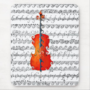 Cello & I Rock!_ Mouse Mat