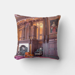Cello In State Room Cushion