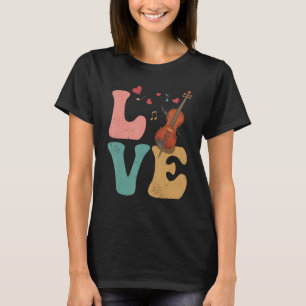 Cello Instrument Cellist LOVE T-Shirt