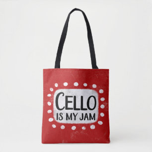 Cello Is My Jam Tote Bag