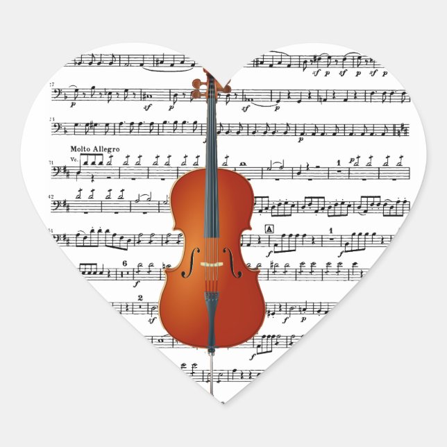 Cello & Me_ Heart Sticker (Front)