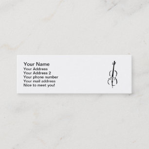 Cello Mini Business Card