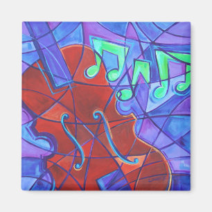 Cello Mosaic Magnet