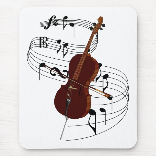 Cello Mouse Mat (Front)